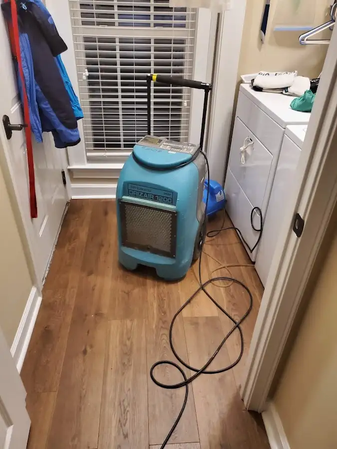 Commercial dehumidifier deployed for Flood Damage Cleanup in Sallisaw