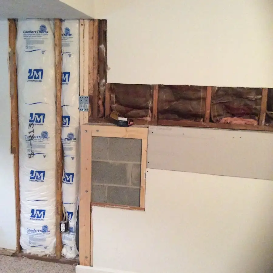 Wall insulation replacement during Odor Removal & Deodorization in Sallisaw